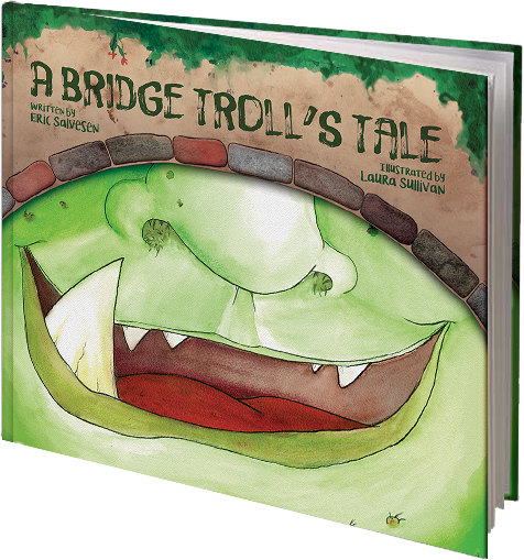 A Bridge Troll's Tale - Cartoon (476x509), Png Download