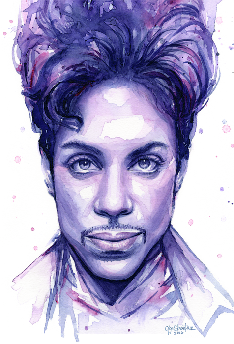 Bleed Area May Not Be Visible - Prince Paintings (476x700), Png Download