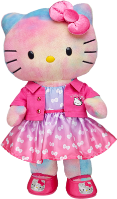 Pretty Bows Watercolor Hello Kitty® - Build A Bear All Hello Kitty (400x400), Png Download