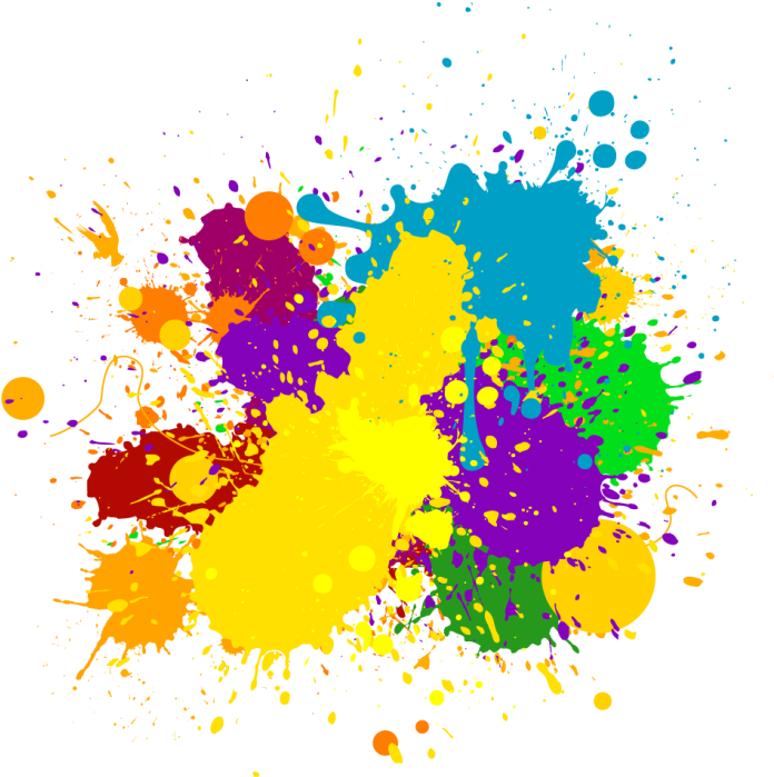 Splash Png - Color Splash Clip Art (946x950), Png Download