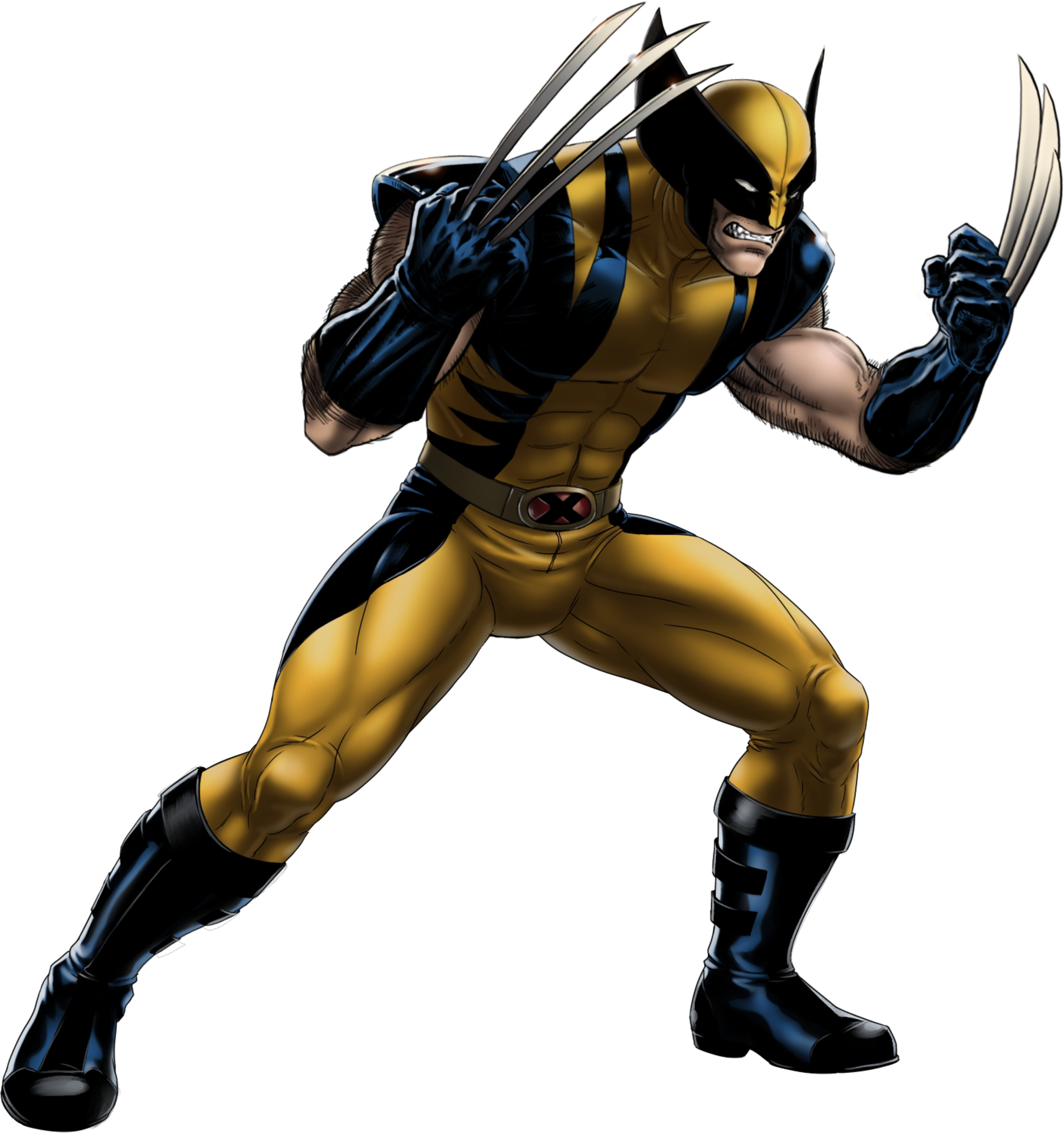 Wolverine Portrait Art - X Men Comic Png (1467x1561), Png Download