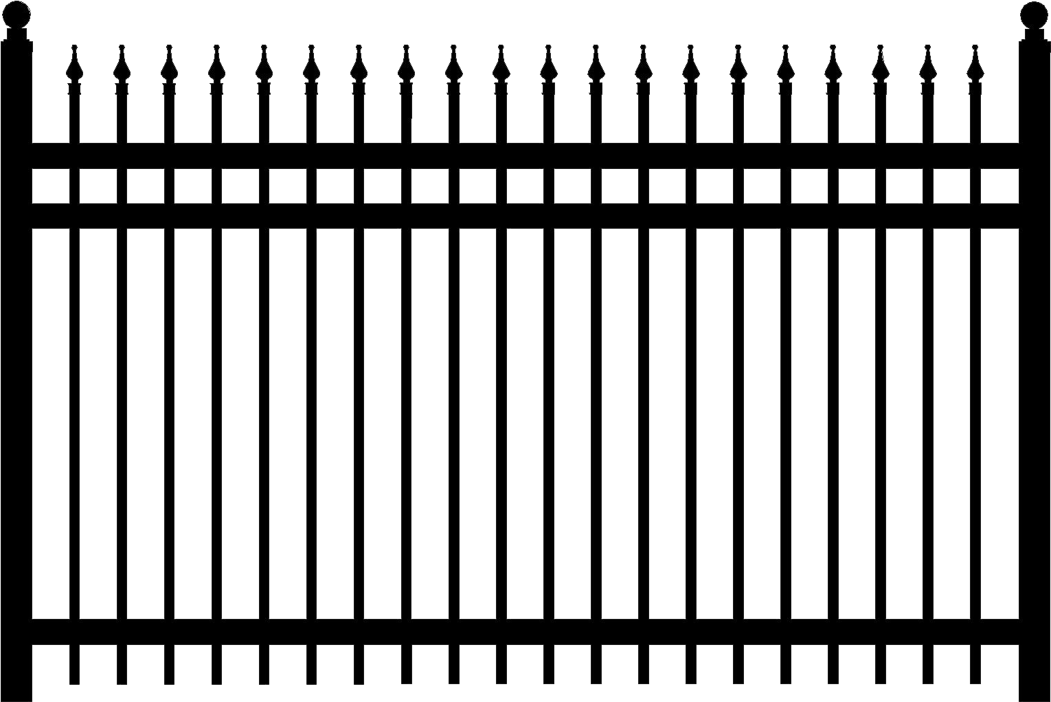 Fence Free Download Png - Yungneung And Geolleung (1600x1280), Png Download