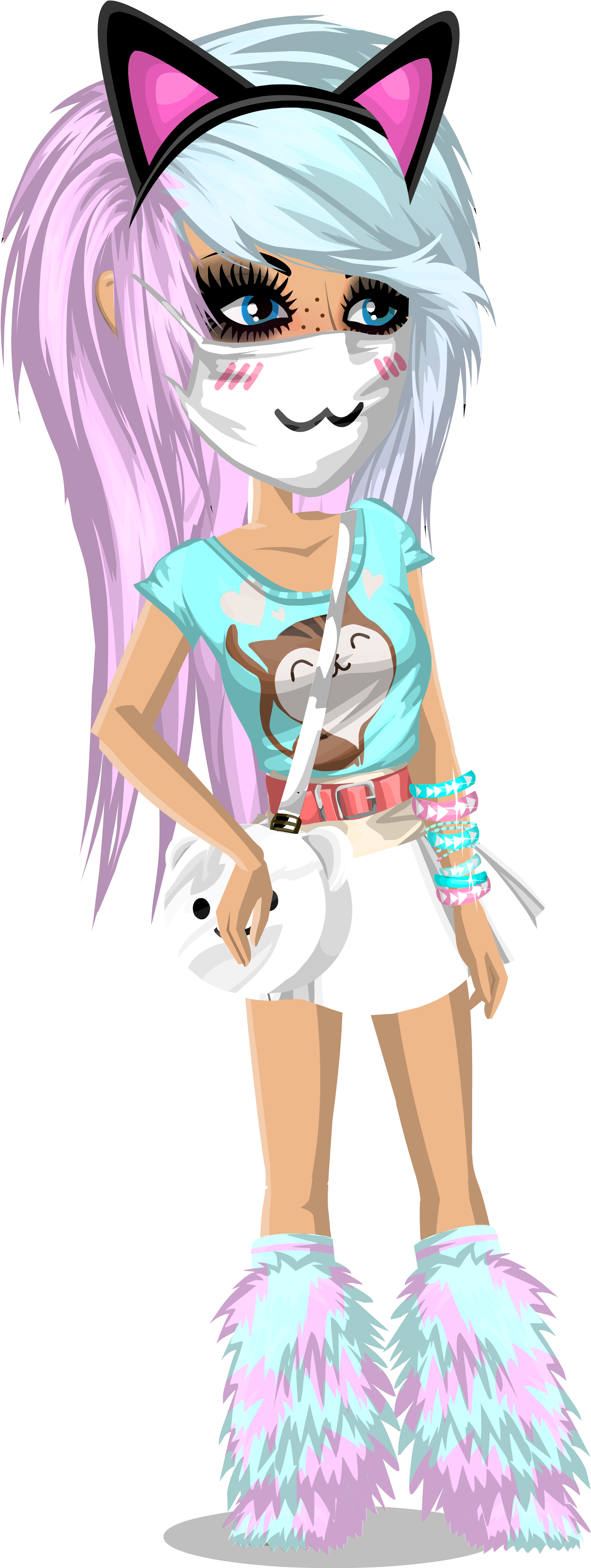 Cotton Candy Sparkle - Cotton Candy (1733x4357), Png Download