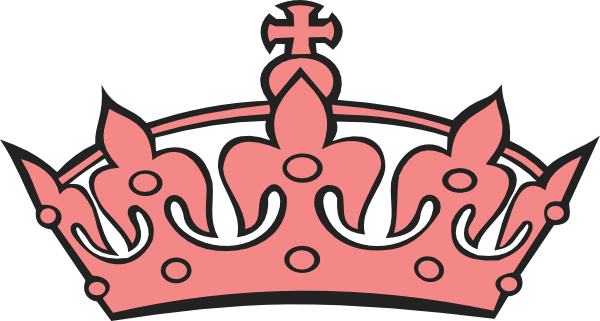 Crown Clipart Cartoon - Crown Clip Art (600x321), Png Download