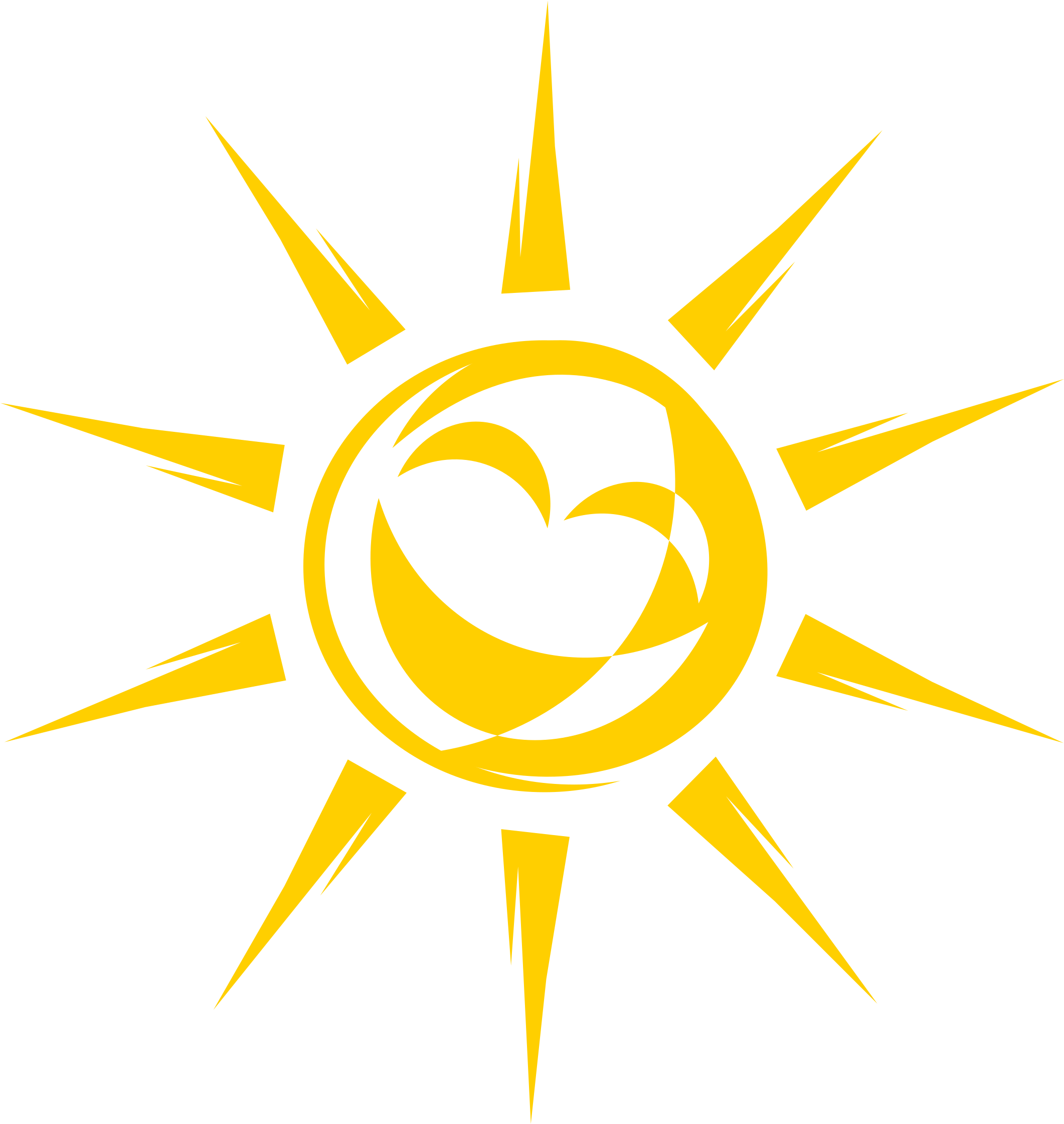 This Free Icons Png Design Of Smiley Sun (3709x2400), Png Download