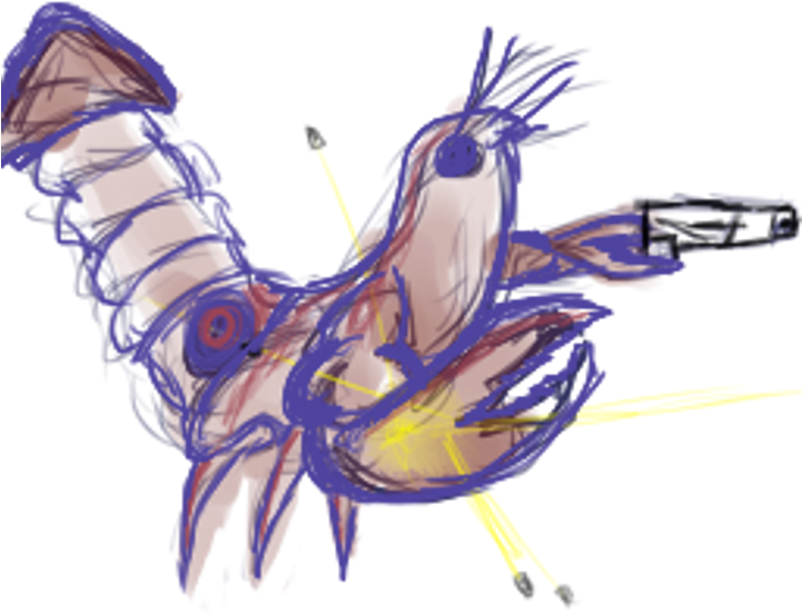 A Terrifying Picture Of A Pistol Shrimp, Made Worse - Wiki (720x720), Png Download