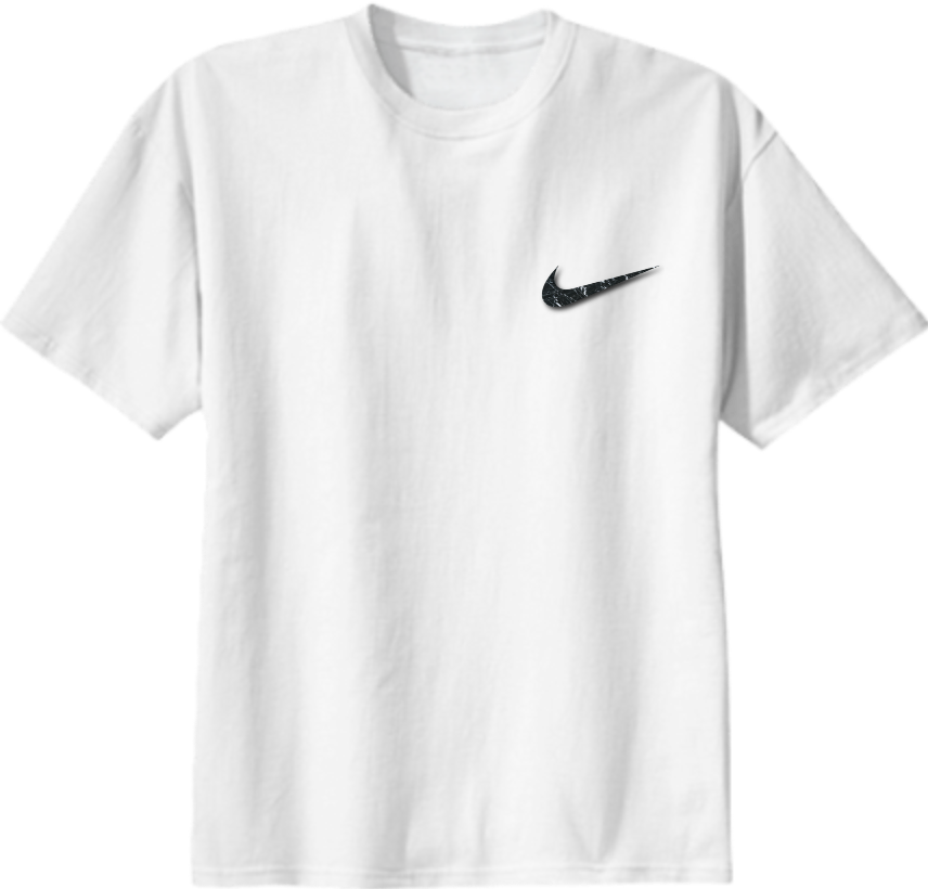 nike t shirt no logo