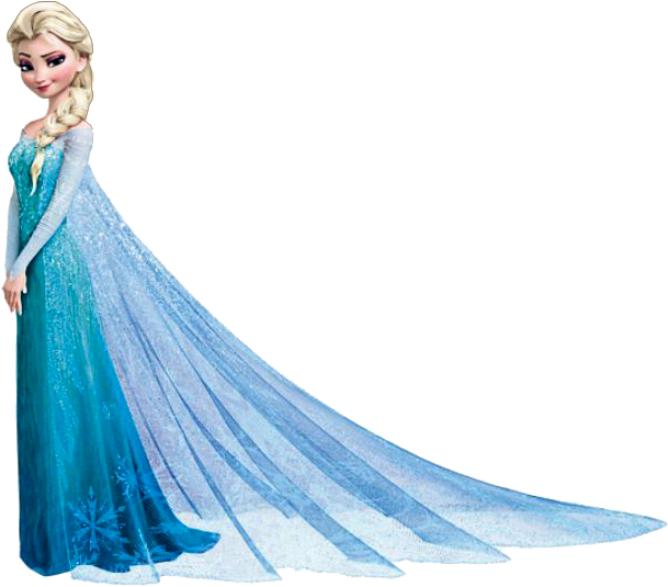 Elsa Png Transparent - Personajes De Frozen Elsa (622x546), Png Download