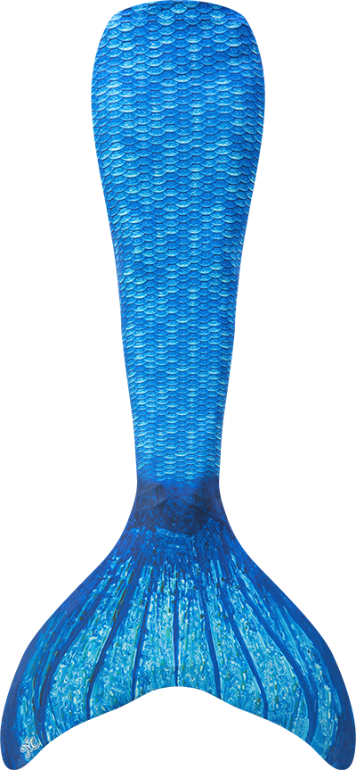 Mermaid Blanket Png Svg Transparent Library - Blue Fin Fun Mermaid Tails (400x863), Png Download