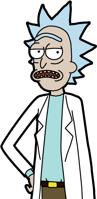 Rick Sprite - Rick Sanchez (400x700), Png Download