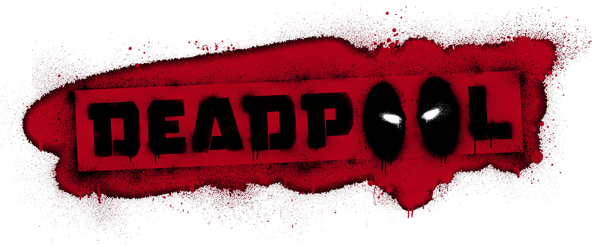 New 'deadpool' Images Featuring The Rest Of The Cast - Deadpool Letras (1200x523), Png Download