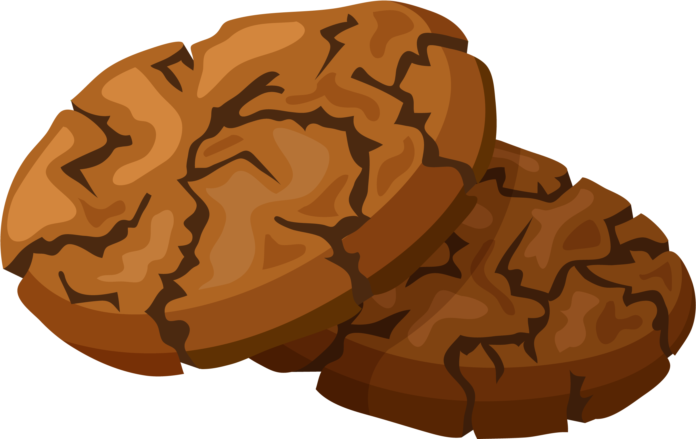 Chocolate Chip Cookie Clipart - Cookies Clipart Png (2571x1659), Png Download