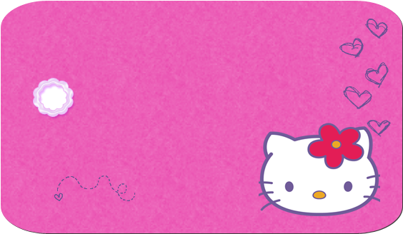 Borders, Images And Backgrounds - Halloween Over The Collar Dog Bandana - Hello Kitty (600x600), Png Download