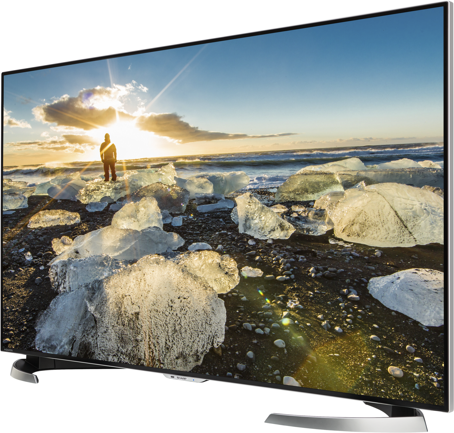 Step Up To A Bigger, Better Tv - Sharp Lc 60ud27u (1534x1466), Png Download