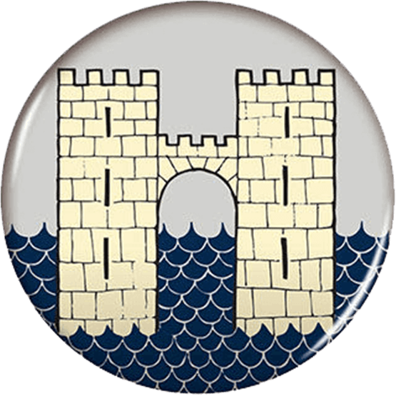 Game Of Thrones House Frey Magnet - Game Thrones House Frey Sigil (555x555), Png Download