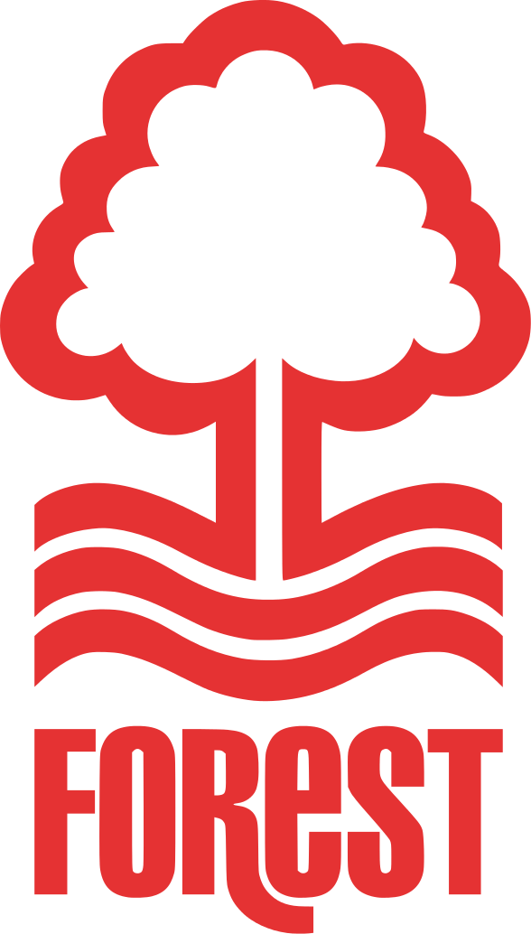 Nottm Forest - Nottingham Forest Logo Png (588x1034), Png Download