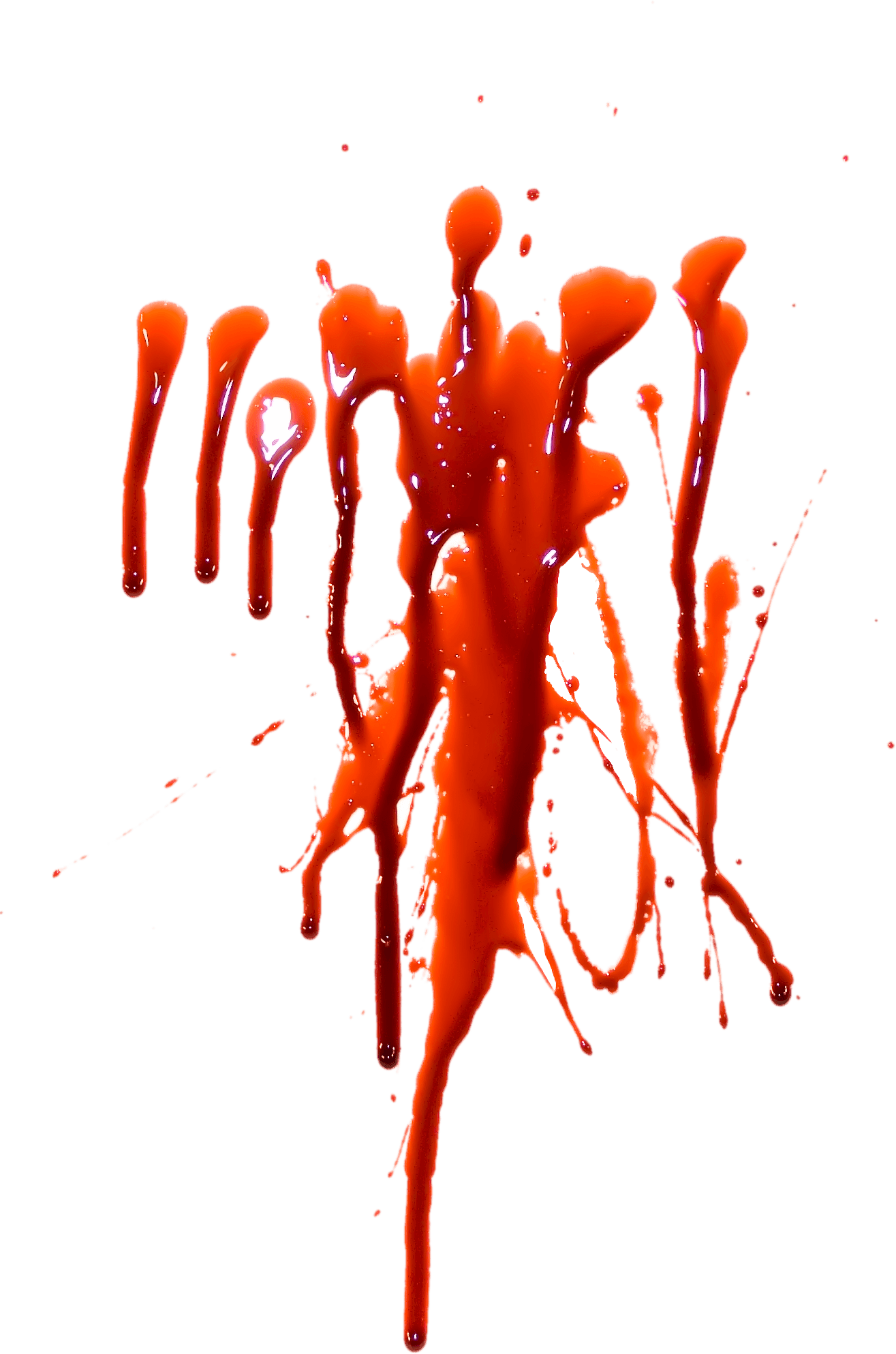 Blood Splatter Large - Blood Png7 (1315x1987), Png Download