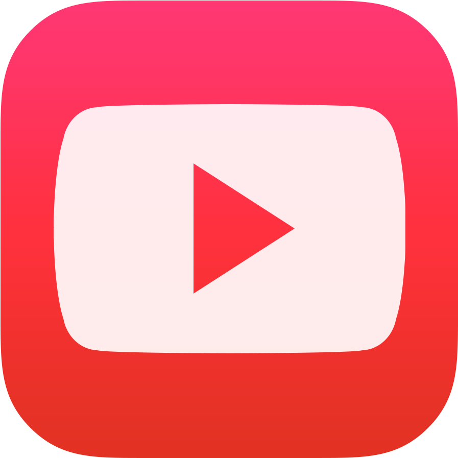 Youtube Icon Png Image - Ios Youtube Icon Png (1024x1024), Png Download