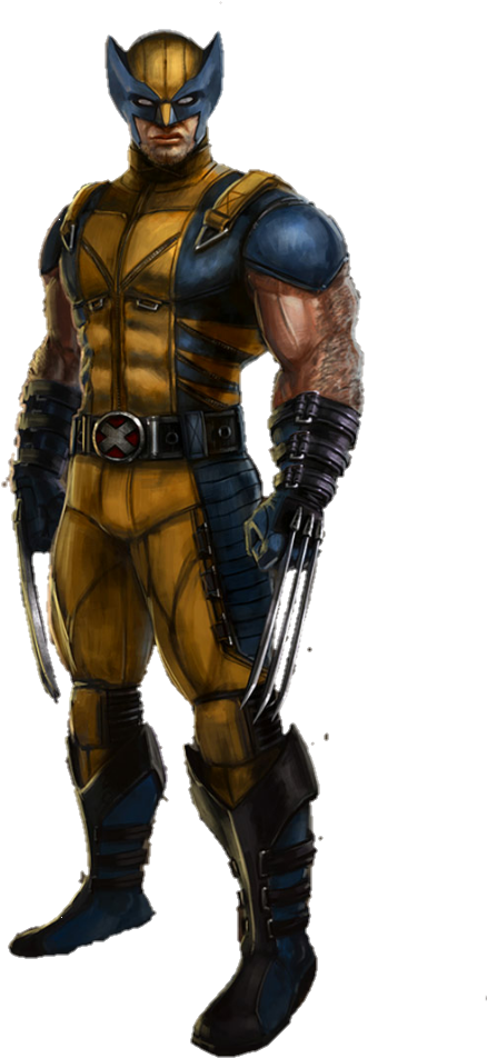 Wolverine Png Image With Transparent Background - Assassins Creed 4 Adewale (553x982), Png Download