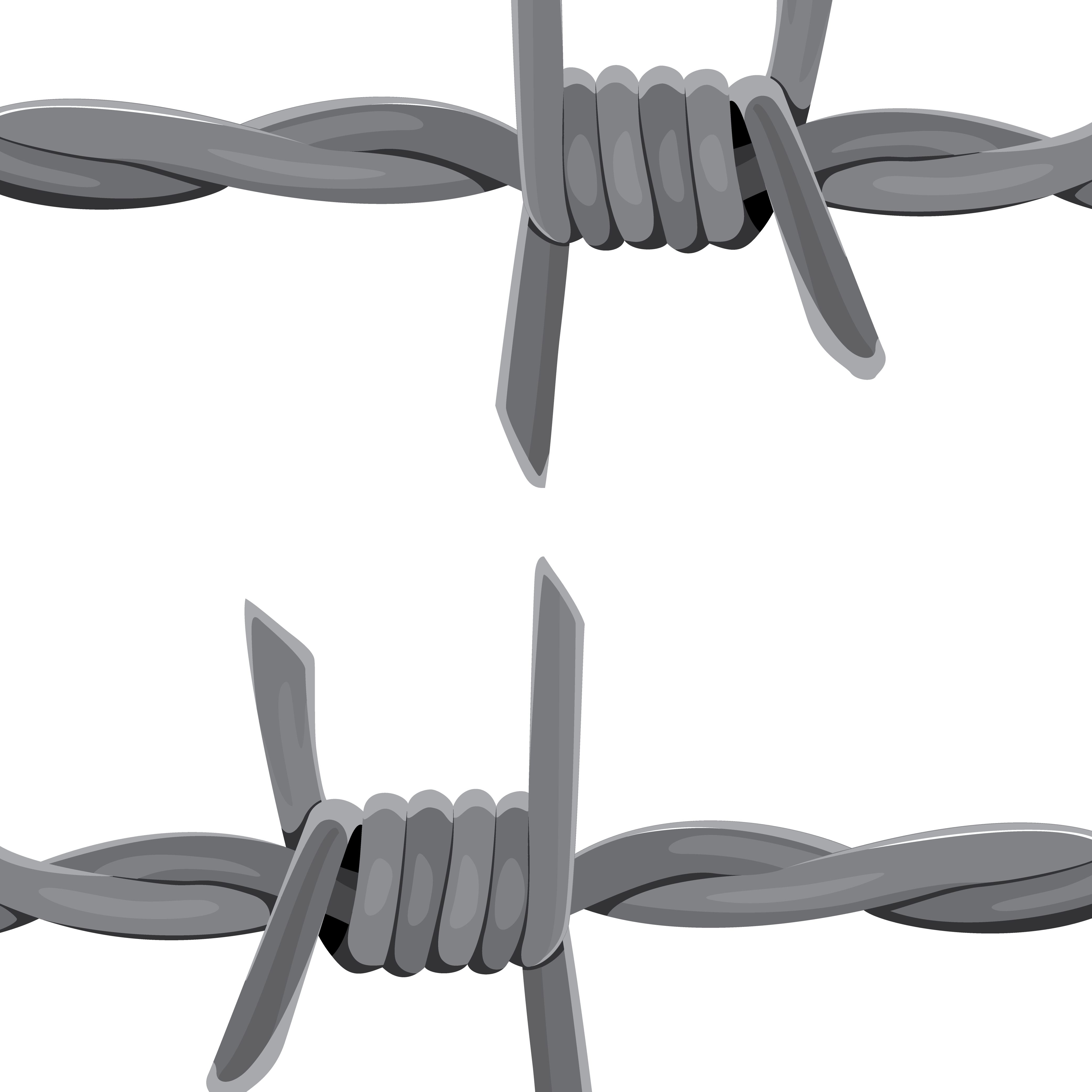Graphic Library Stock Fencing Free On Dumielauxepices - Barb Wire With Blood (4167x4167), Png Download