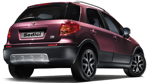 Fiat Car Png Image Sedici - Fiat Sedici 2012 (738x552), Png Download