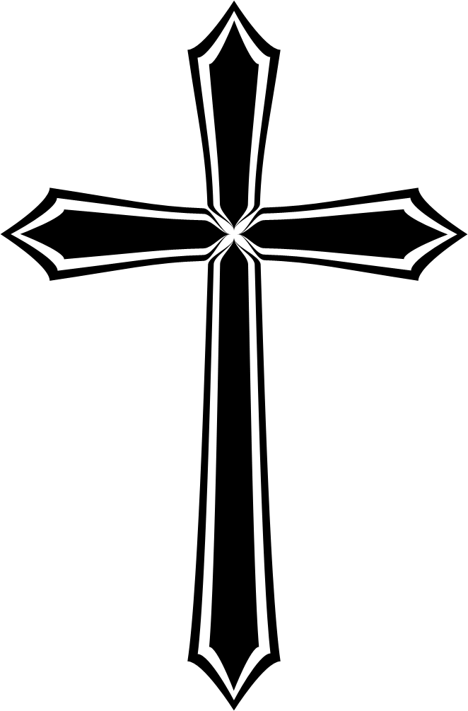 Gothic Cross Png (662x1005), Png Download
