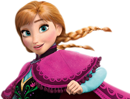 Anna Frozen Anna Frozen - Frozen Anna Elsa Png (430x320), Png Download