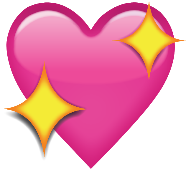 Download Download Ai File Sparkling Heart Emoji Png Image With No Background Pngkey Com