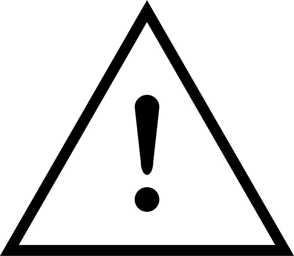 Exclamation Mark Png - Warning Triangle Icon Vector (980x854), Png Download