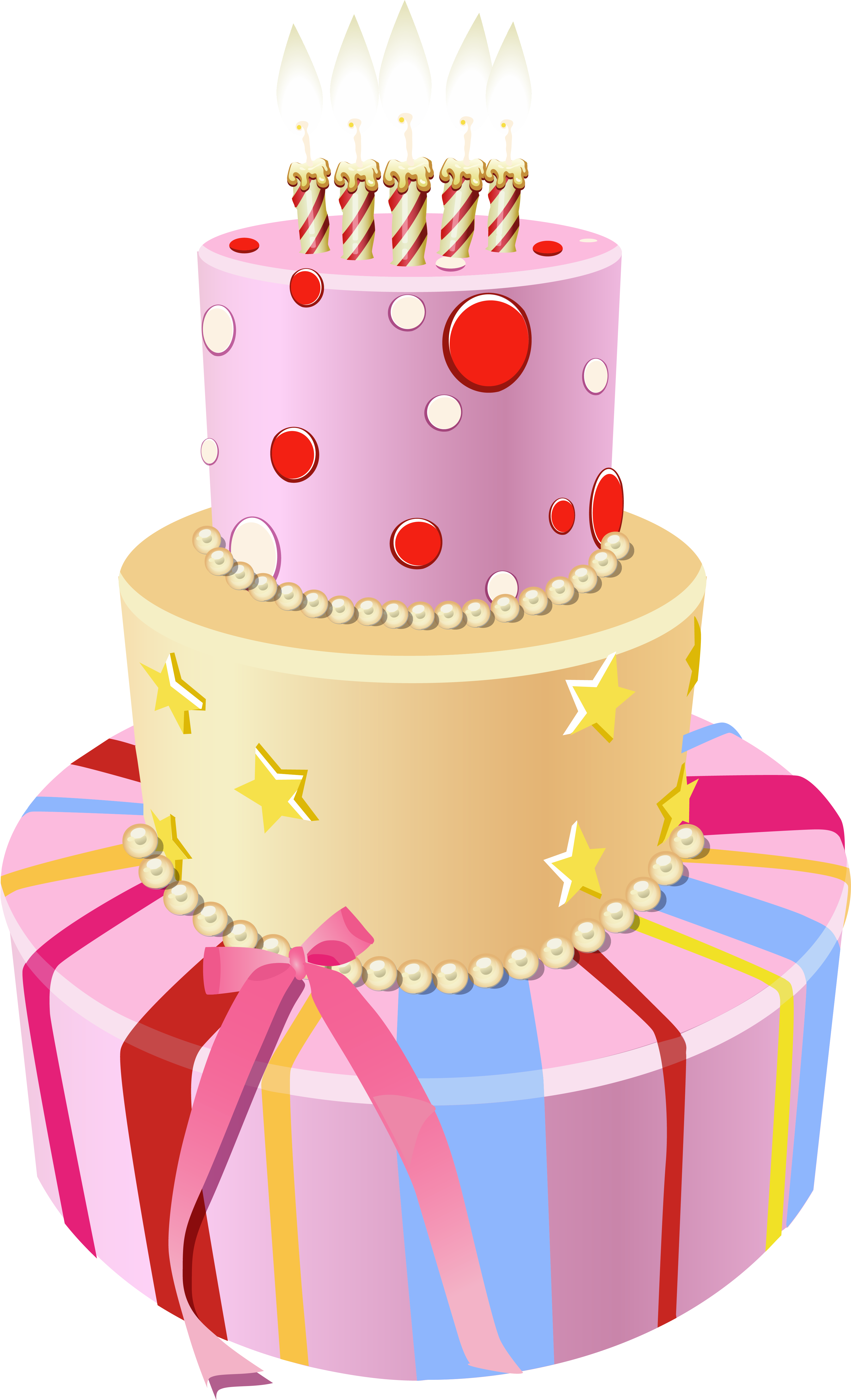 Jpg Black And White Pink Cake Png Image Gallery Yopriceville - Birthday Cake File Png (3683x6141), Png Download
