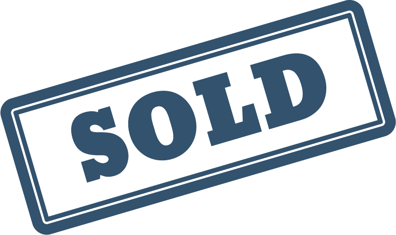 Sold Out Clipart Png Image - Blue Sold Out Png (773x459), Png Download