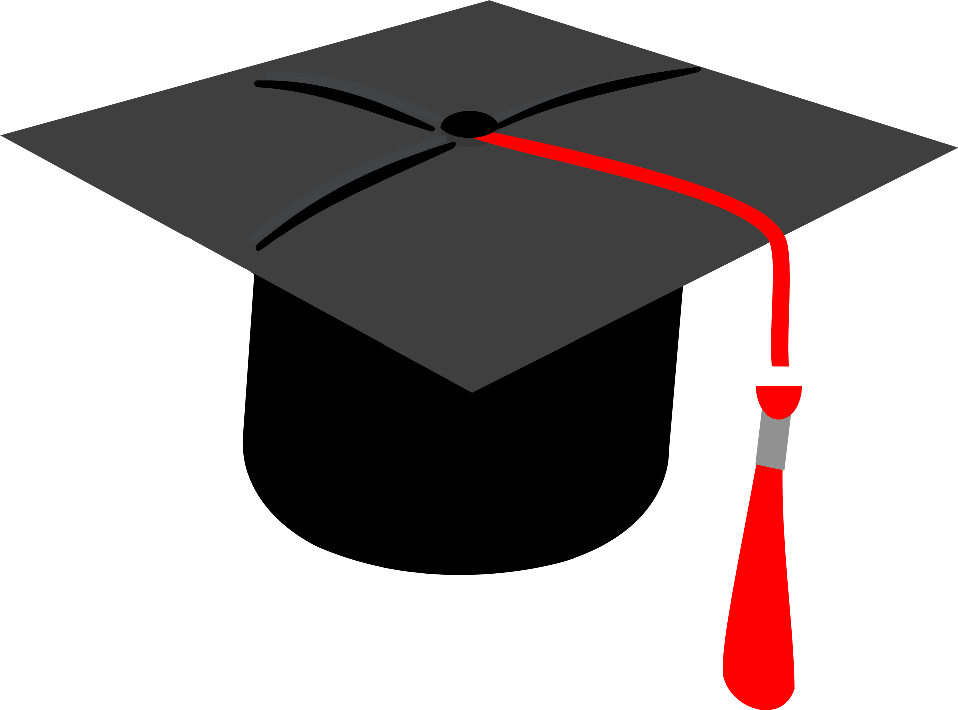 Graduation Cap Png Image - Graduation Cap Png Transparent (1970x1491), Png Download