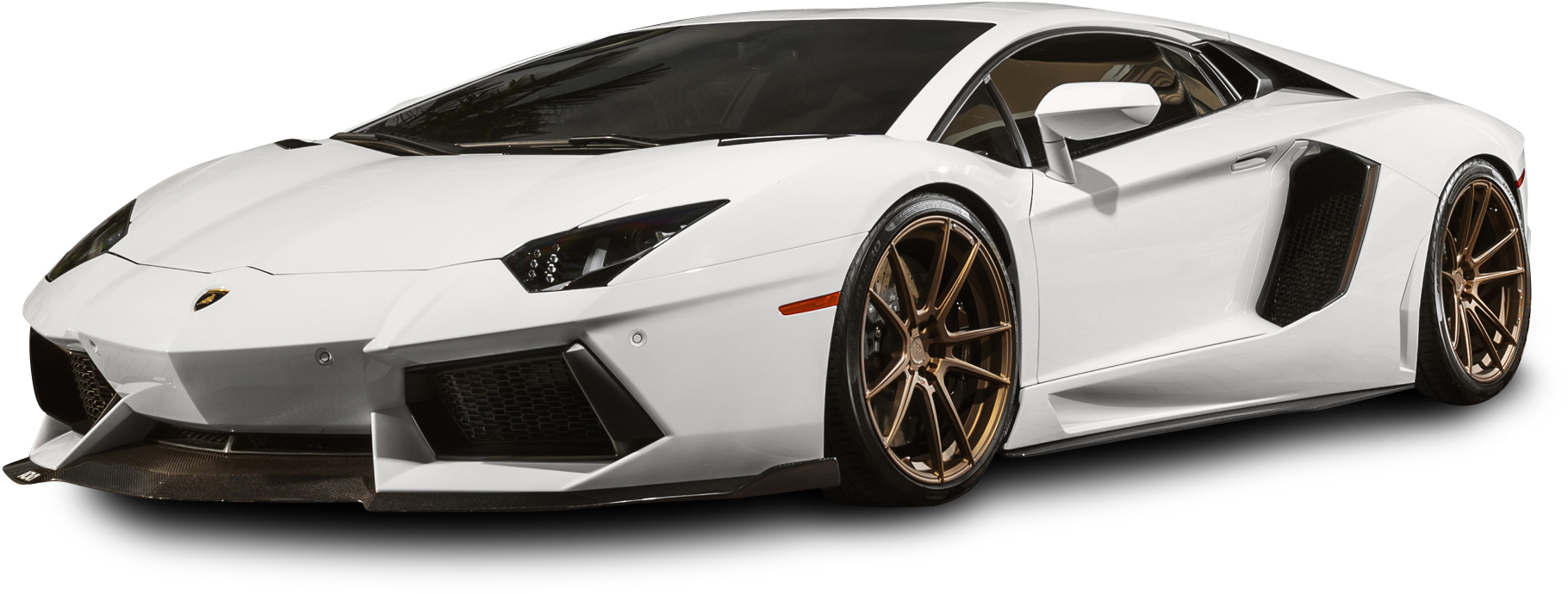 White Lamborghini Aventador Car Png Image - Lamborghini Aventador Png (1902x788), Png Download