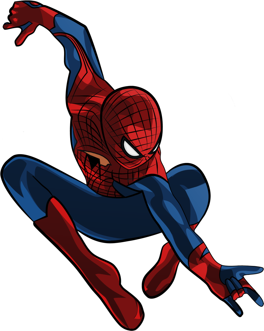 Amazing Spiderman transparent background PNG cliparts free download