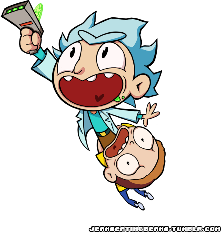 Rick Sanchez Morty Smith Cartoon Clip Art Male Fictional - Png Rick And Morty (834x839), Png Download