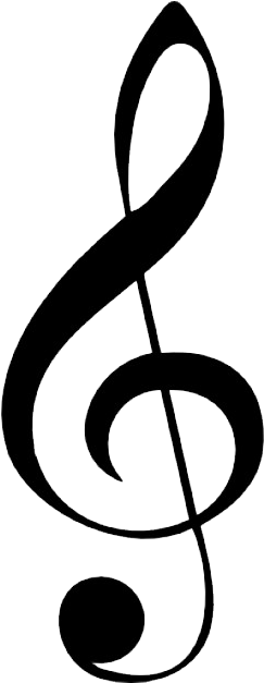 Clef Note Png Transparent - Clef De Sol Dessin (626x626), Png Download