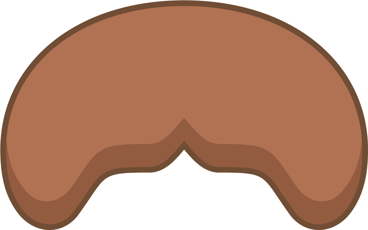 Wąsy Morsa Icon - Wallrus Moustache (1600x1600), Png Download