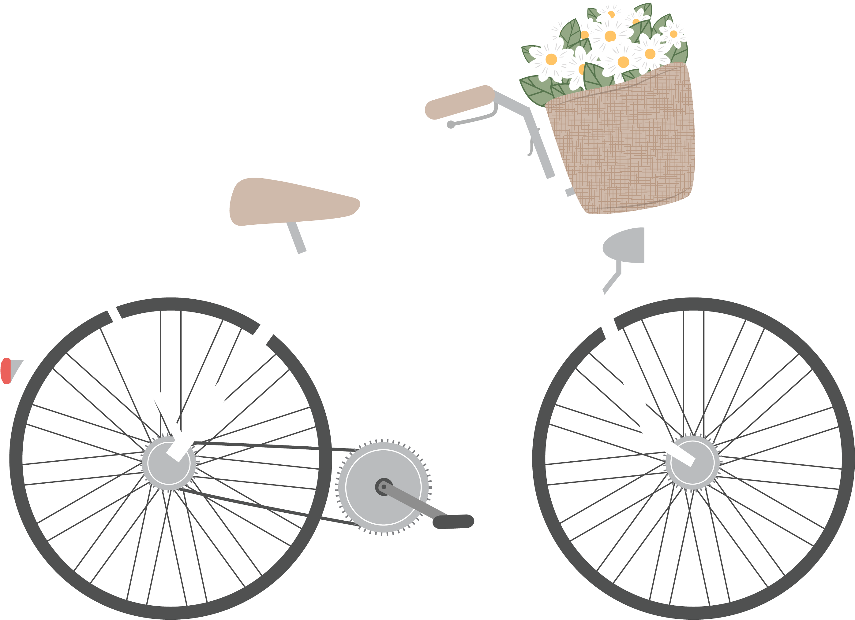 Svg Freeuse Download Bike Transparent Watercolor - Sram Roam 40 26" Ust Front Wheel Aluminium (3300x2550), Png Download