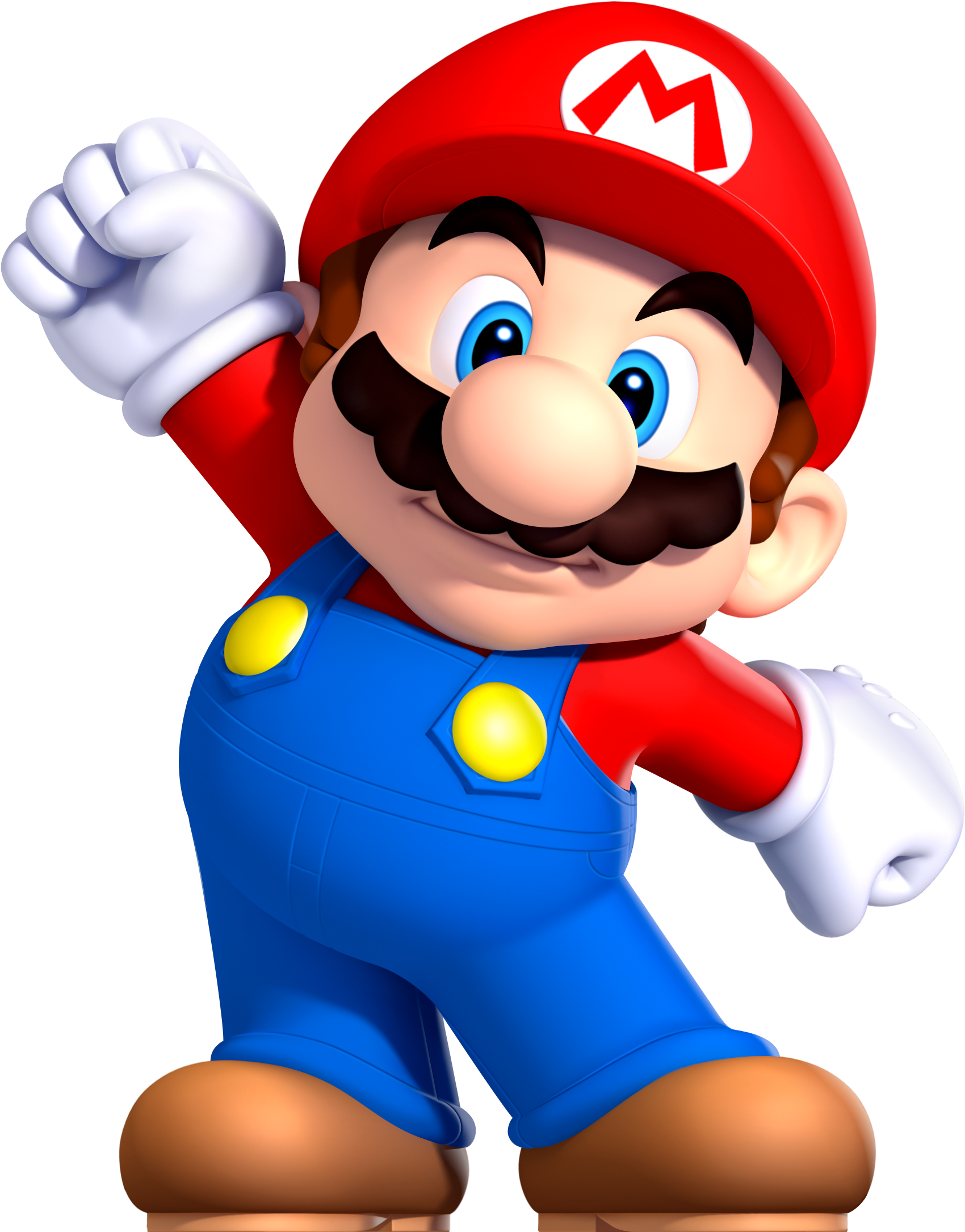M Mario - Super Mario Png (1754x2169), Png Download