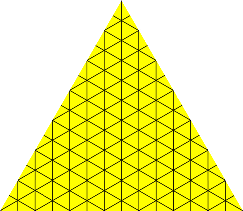 Ortho-subdivision7 Triangle - Triangle (871x768), Png Download