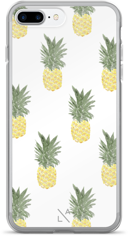 Pineapple Iphone Case This Case Looks Sleek, But It's - Laurie Anne Art (1000x1000), Png Download