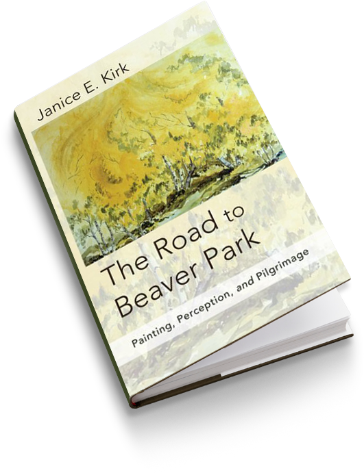 Janice E - Kirk - Road To Beaver Park: Painting, Perception, (541x690), Png Download