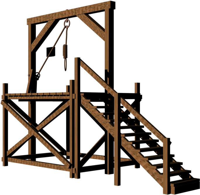 Visit - Gallows Png (900x704), Png Download
