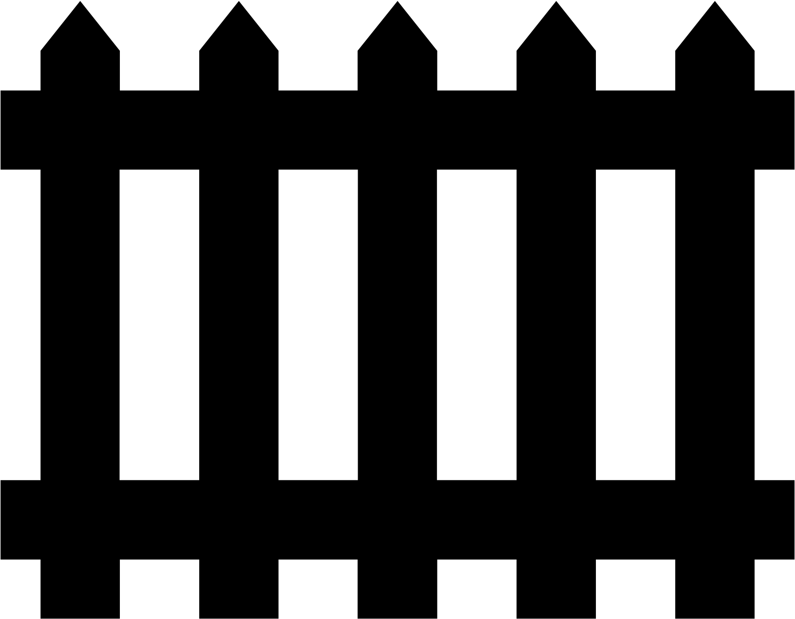 Fence Png (1564x1216), Png Download