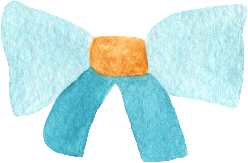 This Graphics Is Pollen Bow Tie Transparent Decorative - Blue Bow Tie (1024x738), Png Download