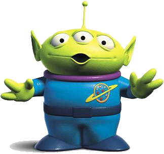 Toy Story Alien Png File - Toy Story Alien Character (480x360), Png Download