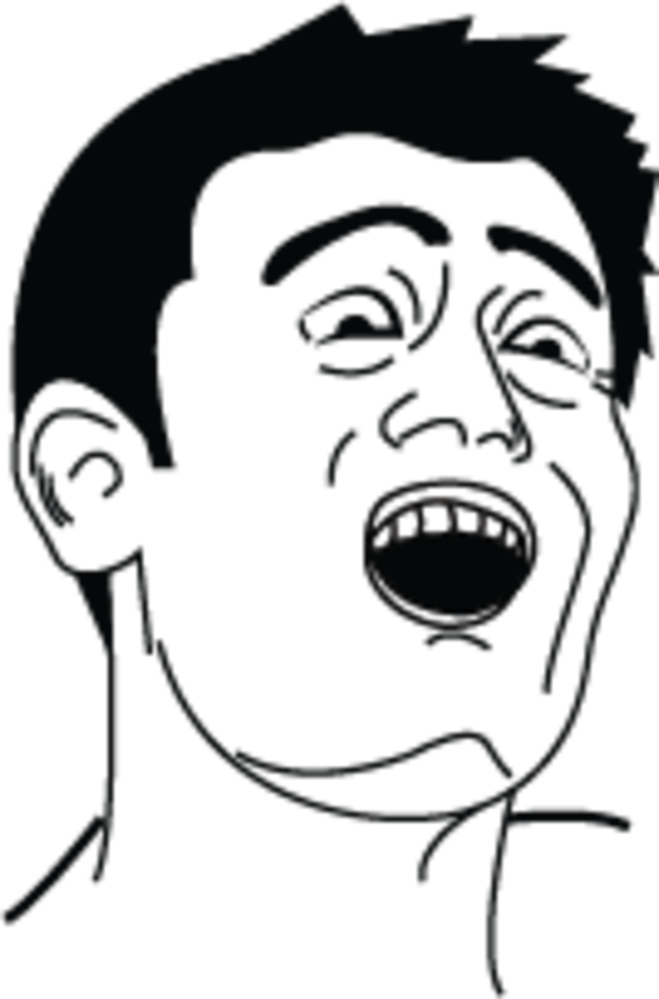 Face Png Transparent Images - Meme Yao Ming Png (600x909), Png Download