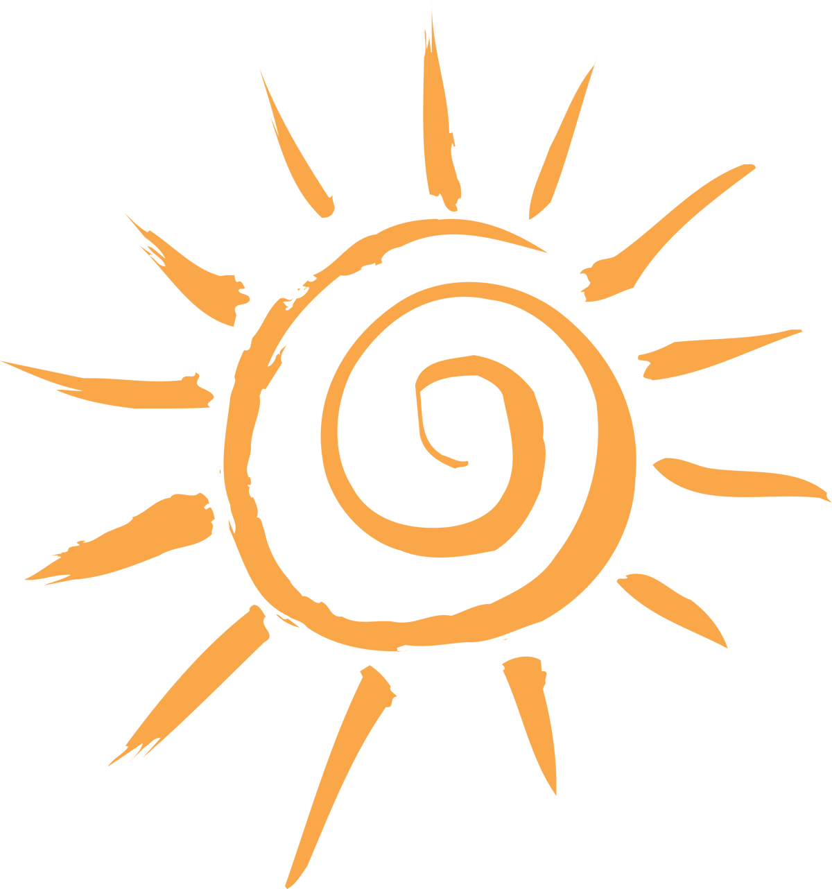 Simple Sun Tattoo, Watercolor Tattoo, Beach Tattoos, - Simple Sun Graphic (999x1068), Png Download