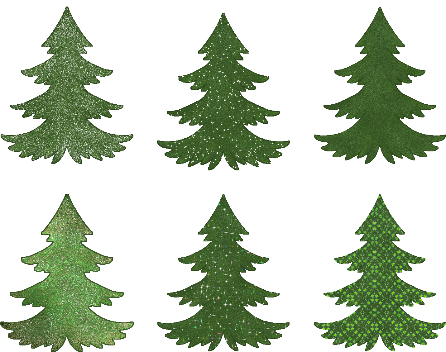 Christmas Trees - Christmas Tree Png (1506x1204), Png Download