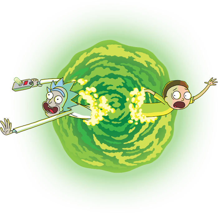 Rick And Morty Portal - Rick Y Morty Portal (700x684), Png Download